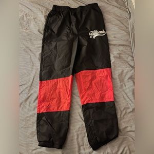 FULL SEND Nylon Varsity Track Pant